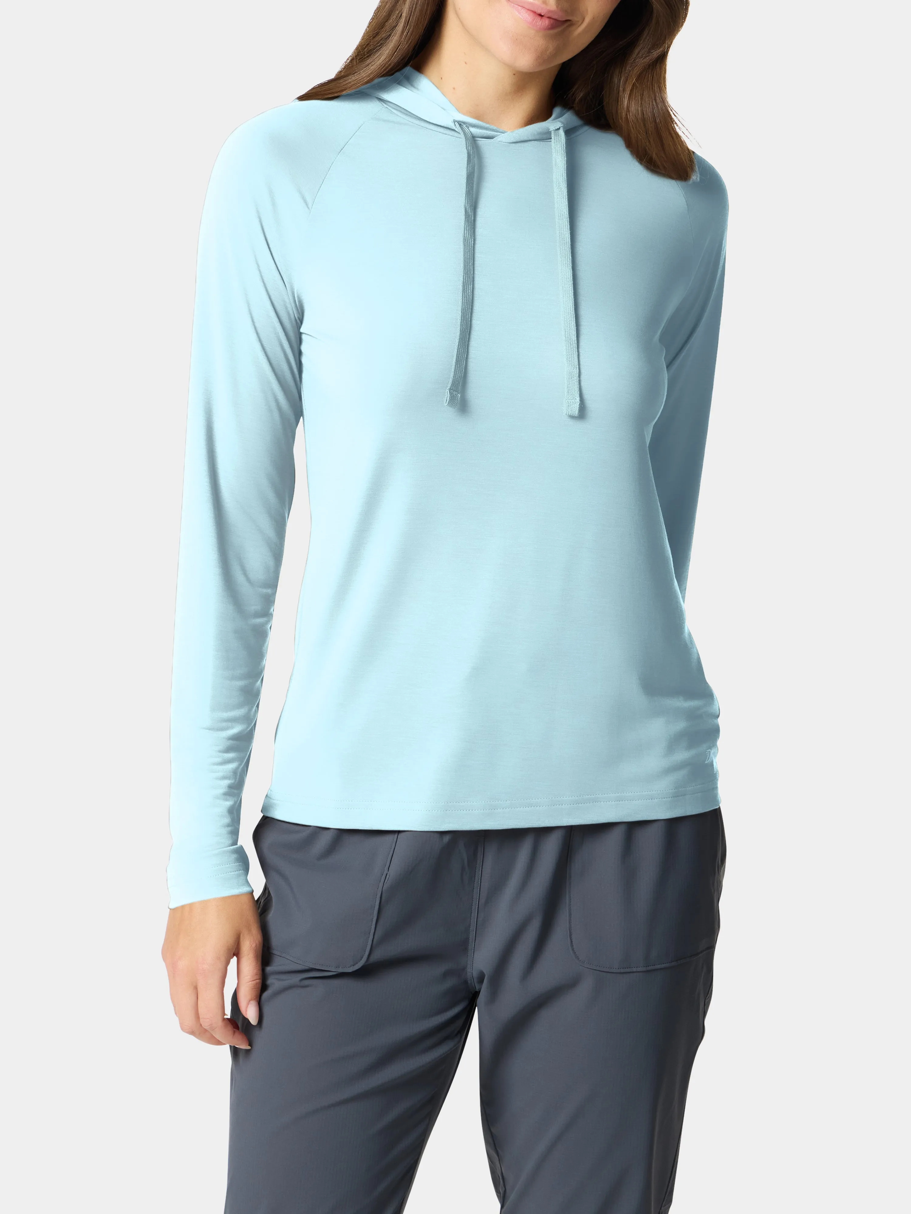 W's Lightweight Performance drirelease® Hoodie - Ice Water