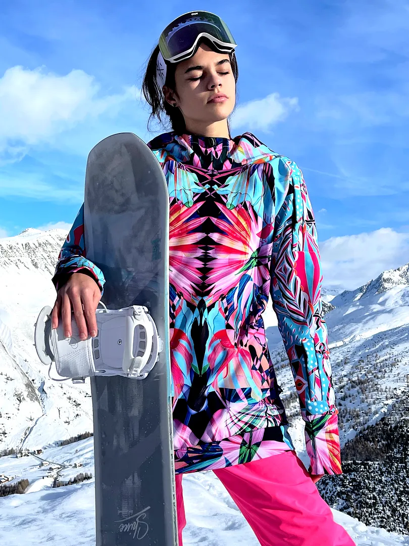 Zanzibar women's snowboard hoodie - water repellent GAGABOO