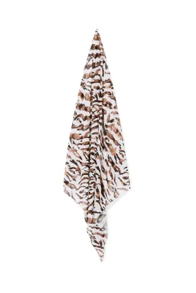 Zebra Chiffon Scarf