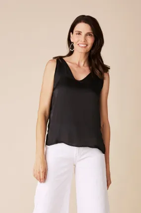 Zoe Sleeveless Top Black